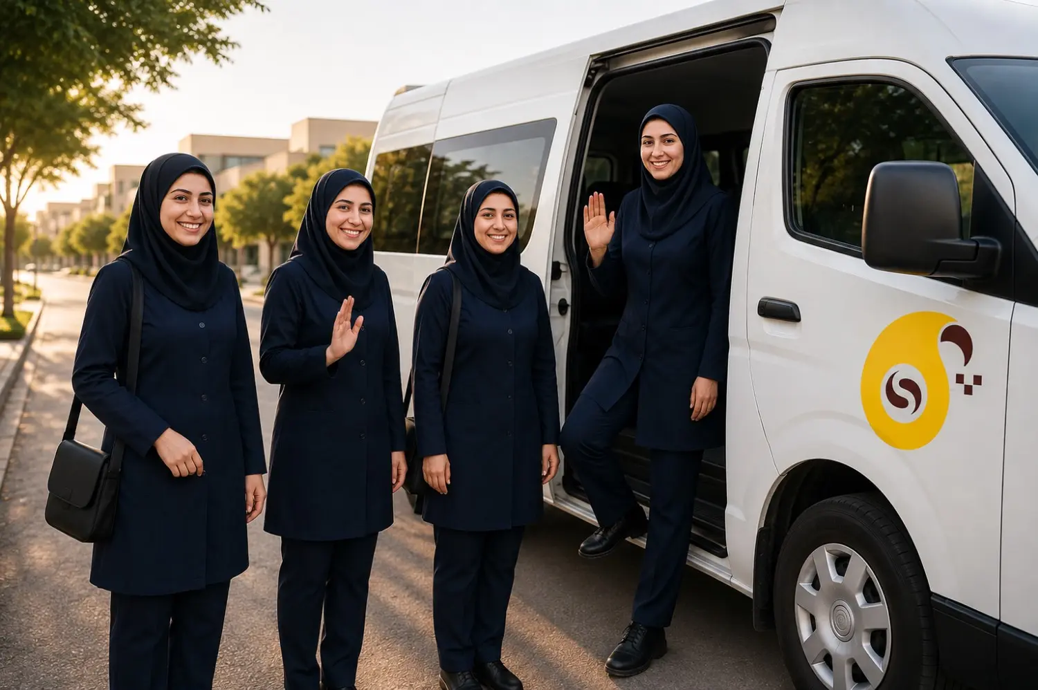 Safety in corporate commute and office transport services — source 1280×960